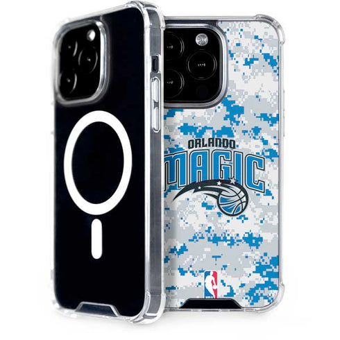 NBA Orlando Magic Digi Camo iPhone 15 Pro MagSafe Case